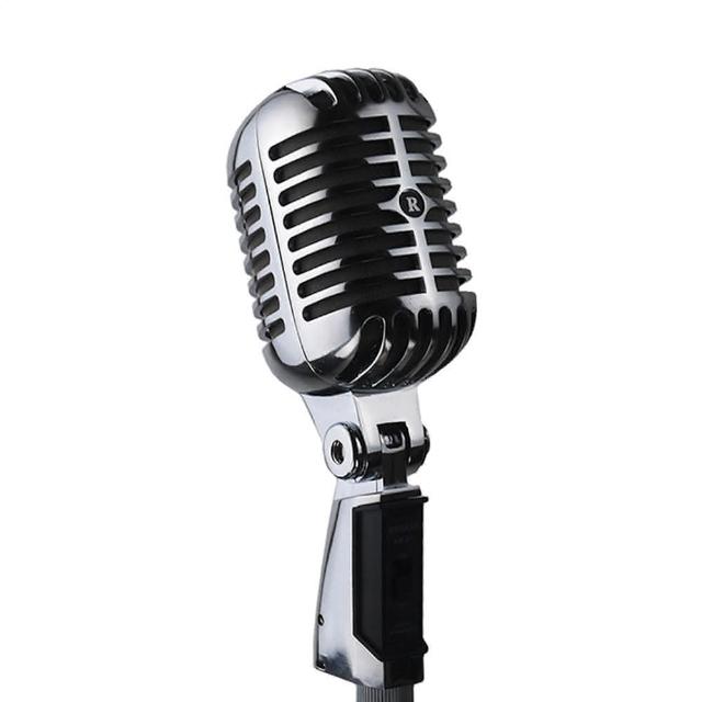 【JYC Music】ROXKER KB-81 復古經典款麥克風(經典銀)