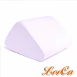 【LooCa】吸濕排汗萬用三角靠墊(紫)