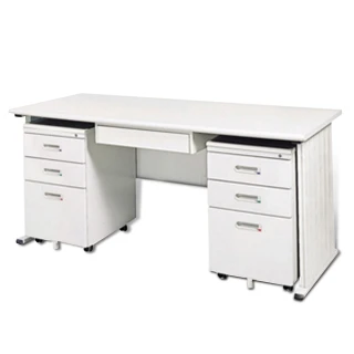 【時尚屋】THA150淺灰色辦公桌櫃組(UA8-S386-4)