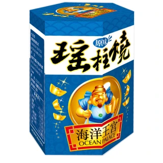 【幸福小胖】海洋王宮瑤柱燒6罐送燒汁鮑魚一罐(原味/120g/罐)