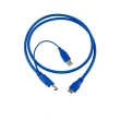 【Bravo-u】USB 3.0 Y-Cable 超高速傳輸線(1米)