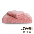 【Lovel】7倍強效吸水抗菌超細纖維浴巾/毛巾2件組(共9色)