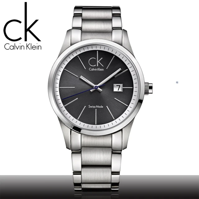 【瑞士 CK手錶 Calvin Klein】絕對經典款_簡約不鏽鋼中性錶(K2246107)