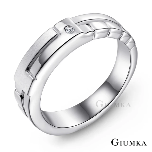 【GIUMKA】戒指．對戒．幾何戀曲．銀色．細(情人節禮物)