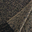 【GINZA U】時尚經典豹紋系列羊毛圍巾(駝色)