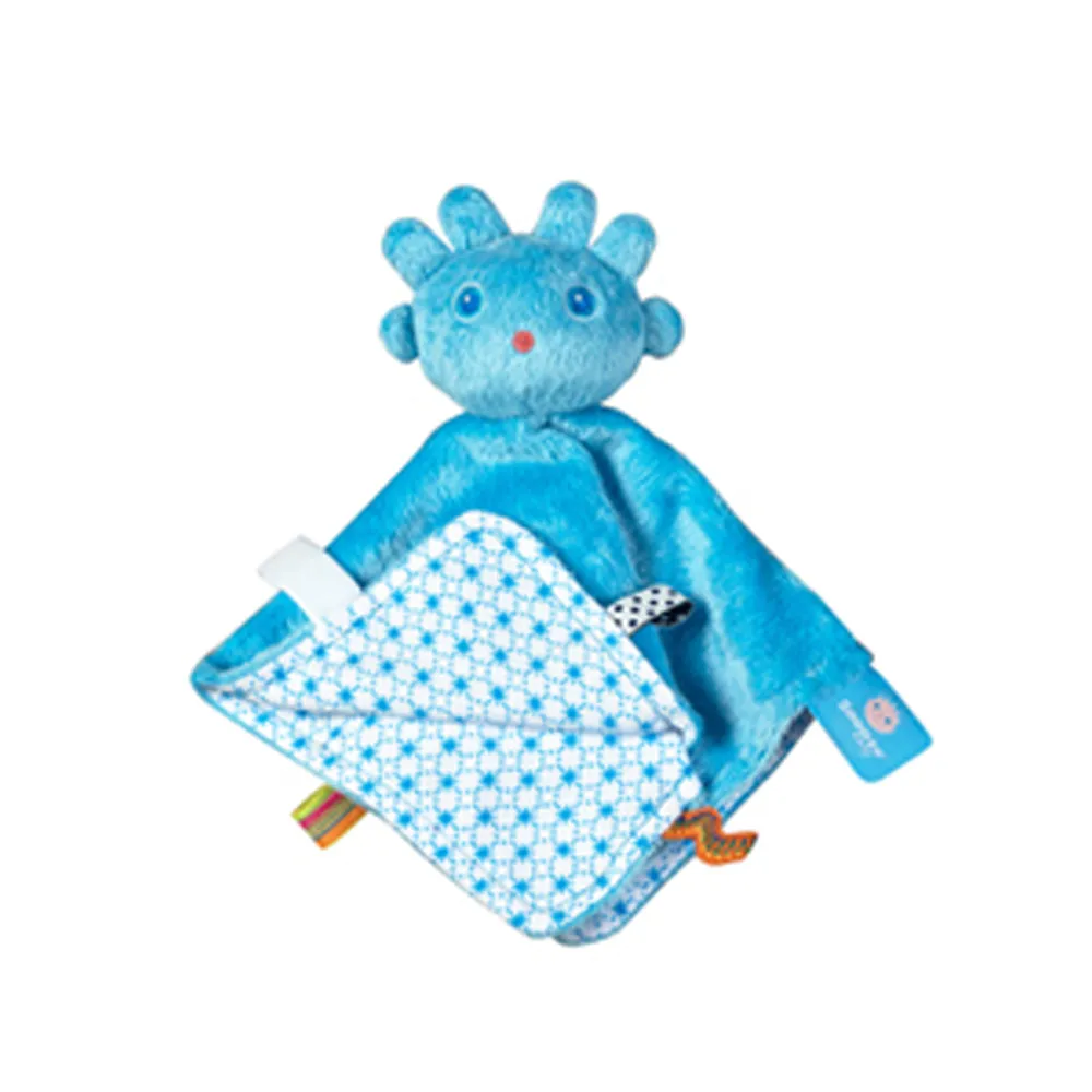 【荷蘭Snoozebaby】外星寶寶玩偶安撫巾(吸引寶寶注意力刺激五感發展)