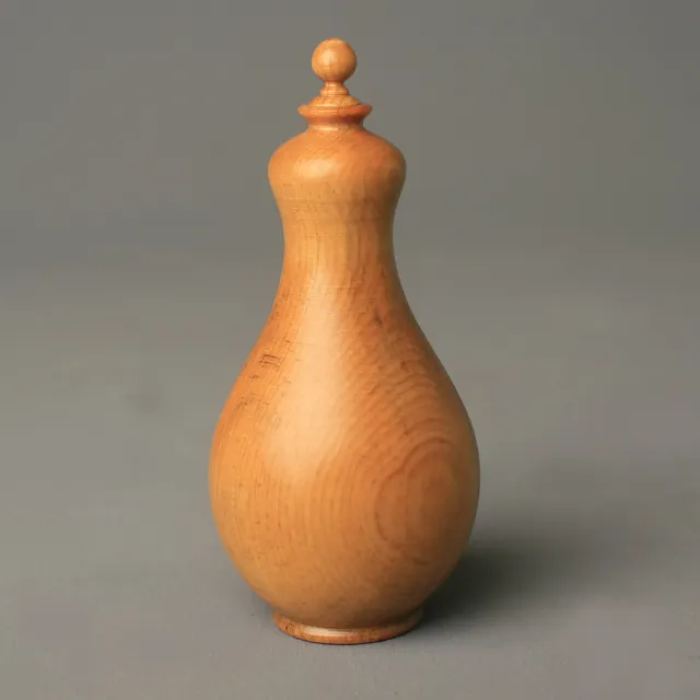 【荒木雕塑藝品】聞香寶瓶(台灣檜木6)