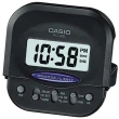 【CASIO 卡西歐】輕巧型摺疊電子鬧鐘(黑-PQ-30B-1)