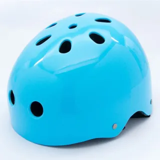【D.L.D 多輪多】專業直排輪 溜冰鞋 自行車 安全頭盔(藍)