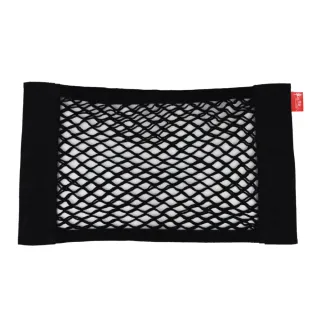 【車的背包】2入雙層彈力收納網袋-射出勾超黏型(收納網袋/儲物袋/車用收納)