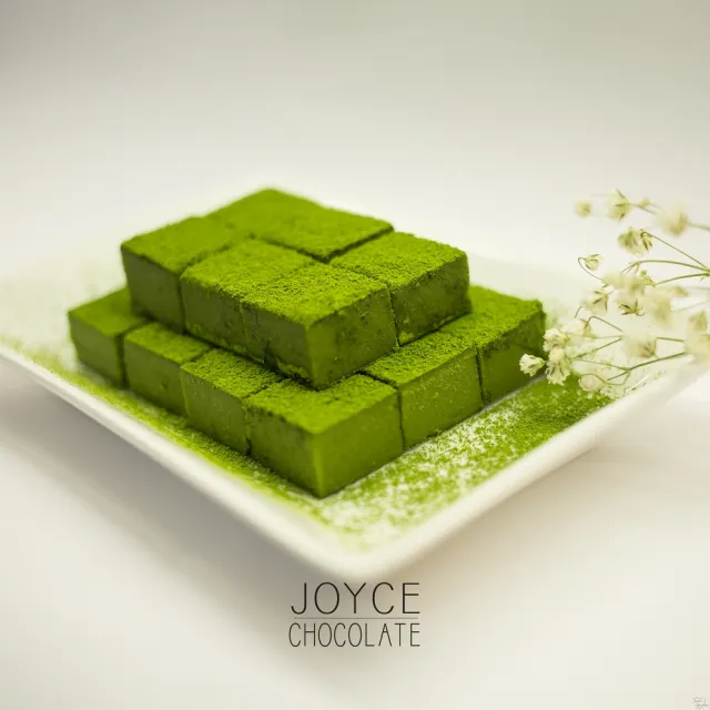 【JOYCE巧克力工房】森半抹茶生巧克力禮盒(25顆入)