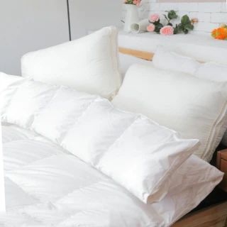 【Lust 生活寢具】《98D鵝絨被匈牙利產6X7呎 1.2公斤》7x7 49格二代升級版、80支紗布