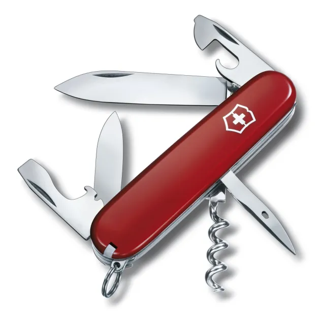 【VICTORINOX 瑞士維氏】勇武者12用 瑞士刀(紅)