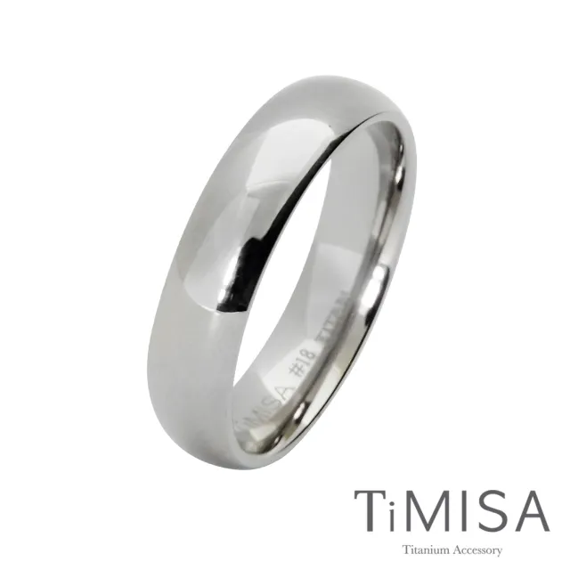 【TiMISA】簡單生活 純鈦戒指(原色)