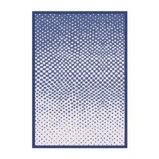 【范登伯格】比利時 夏蔓柔光絲質感地毯-漸層(140x200cm/藍)