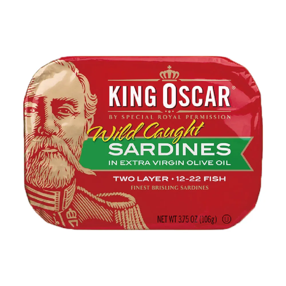 【King Oscar】奧斯卡國王橄欖油迷你沙丁魚106g