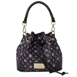 【Dennibella 丹妮貝拉】紫色皇冠時尚甜美抽繩包(4D115107-7)
