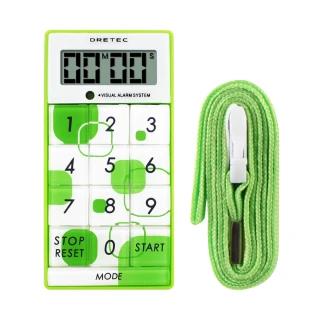 【DRETEC】炫彩計算型計時器-綠色(T-148GN)