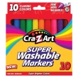 【美國Cra-Z-Art】10色超級可水洗彩色筆(經典款)