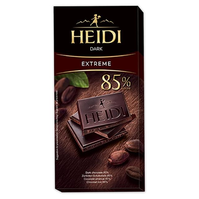 即期品【HEIDI 赫蒂】85%黑巧克力80g