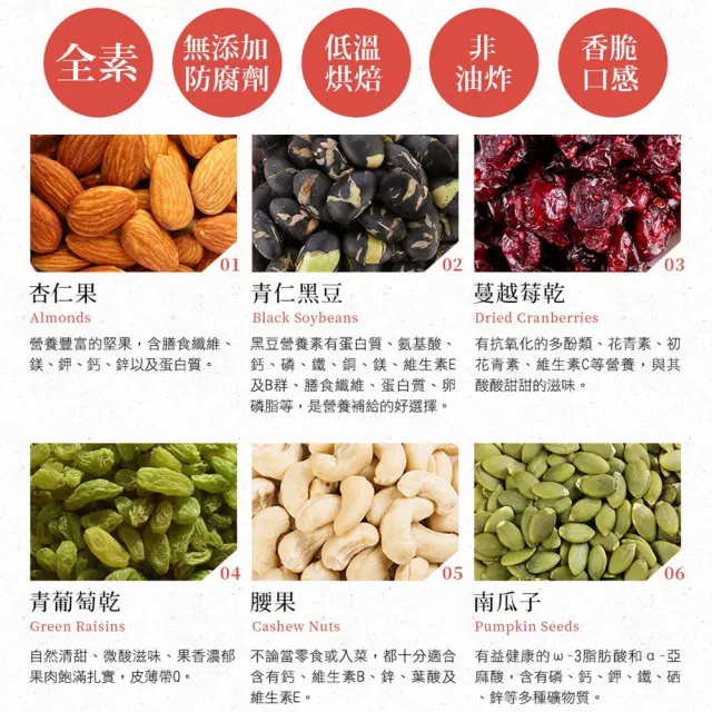 【紅布朗】綜合堅果(200gX1罐) 健康休閒零食 年貨 年節 過年