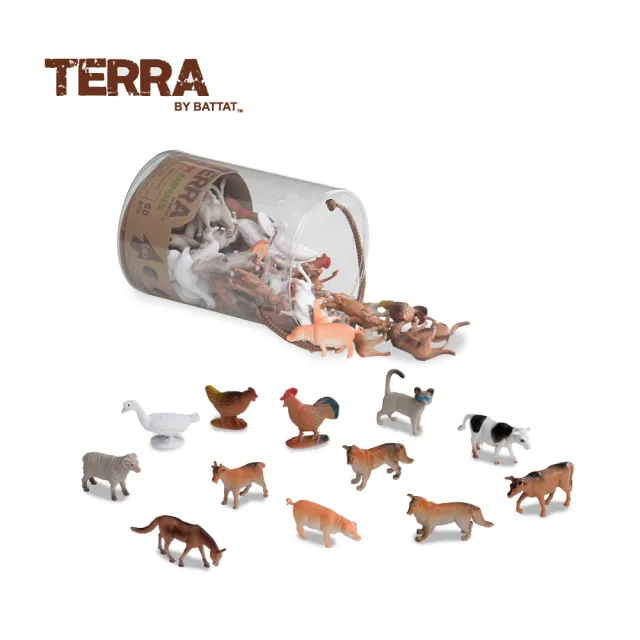 【TERRA】農場動物(60入模型組)