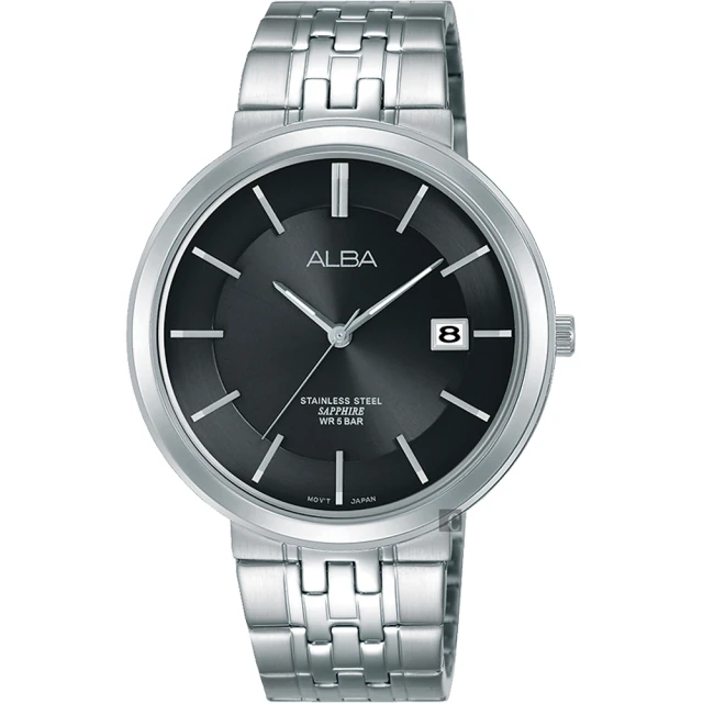【ALBA】雅柏 都會時尚手錶-黑/40mm(VJ42-X224N  AS9D81X1)