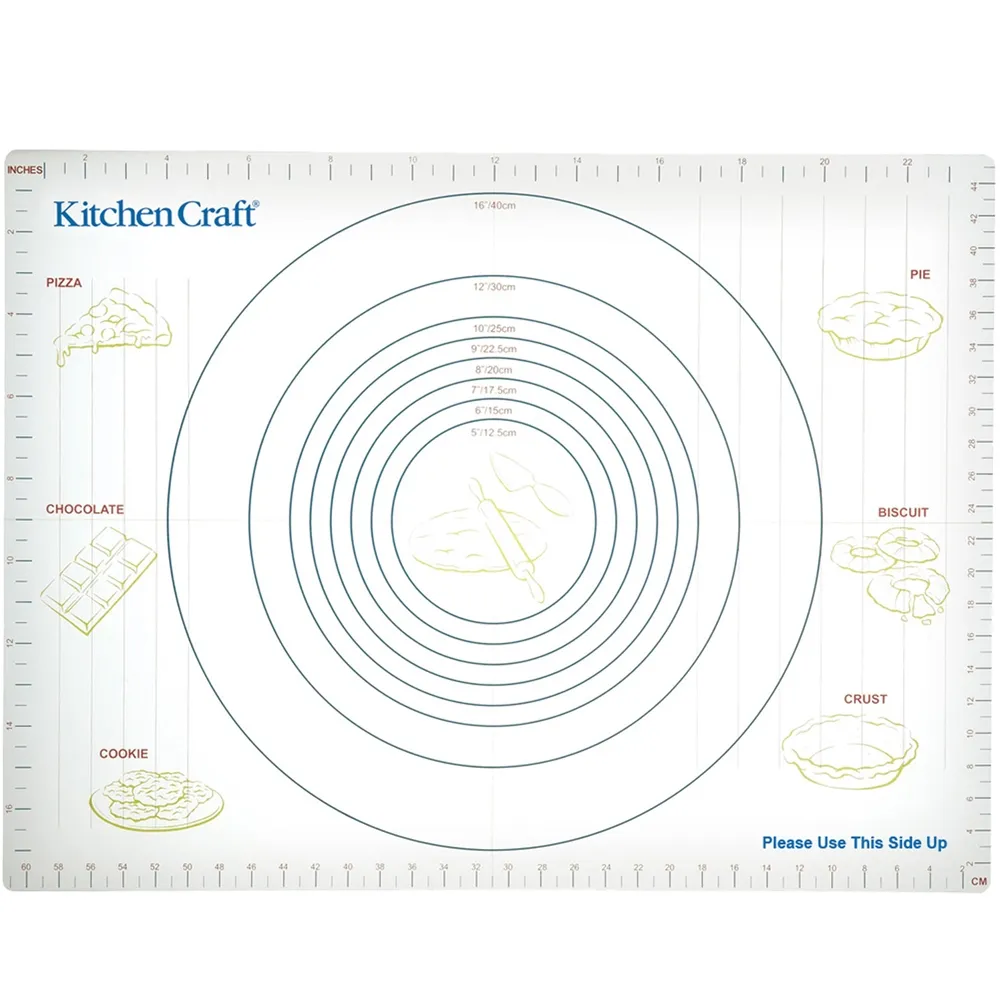 【KitchenCraft】測量揉麵板 62x 46(桿麵墊 料理墊 麵糰)