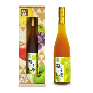 【醋桶子】三年熟成梅子醋醋單入禮盒x1盒(600mlx1入/盒)