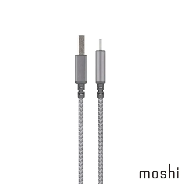 【Moshi】Integra 強韌系列USB-C to USB-A 耐用充電/傳輸編織線