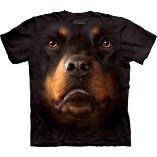 【摩達客】美國進口The Mountain 挪威納犬臉 兒童版設計T恤(現貨)
