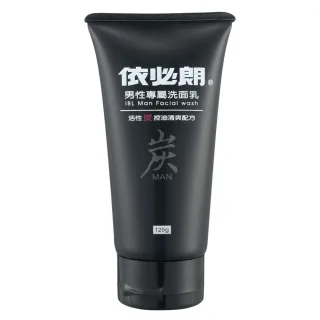 【IBL 依必朗】男性專屬洗面乳 活性炭控油
