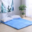 【LAMINA】3D氣對流日式床墊5cm-藍_台灣製(雙人)