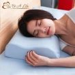 【1/3 A LIFE】56cm防蹣抗菌-人體工學型50D舒眠記憶枕(10cm/1入)