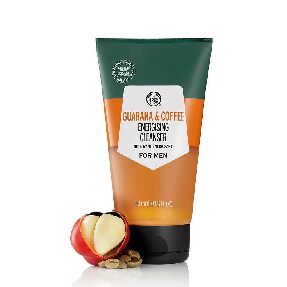 【THE BODY SHOP】男士綠咖啡活力洗面露(150ML)