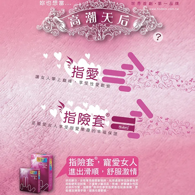 【保險套世界】Findom_緊緻服貼型指險套6入/盒(保險套世界精選)