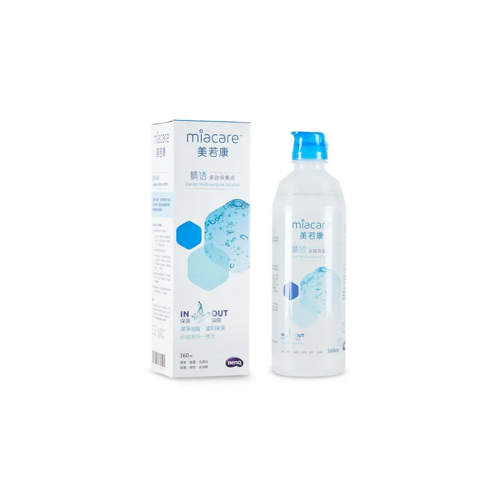 【美若康】睛透多效保養液360ml(隱形眼鏡藥水)