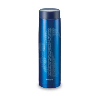 【日本孔雀Peacock】運動涼快不銹鋼保冷保溫杯800ML-藍色(防燙杯口設計)(保溫瓶)