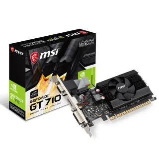 【MSI微星】GeForce GT710 2GD3 LP 顯示卡