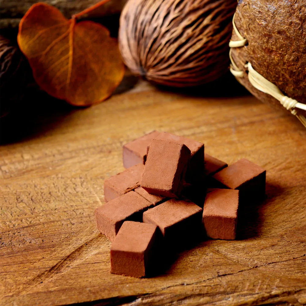 【巧克力雲莊】厄瓜多風味生巧克力(厄瓜多嚴選75%/85%任選-125g/盒)