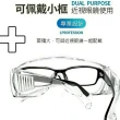 【Ainmax 艾買氏】防疫一體式耐衝擊透明工作眼鏡(CE 、ANSI、CNS認證)