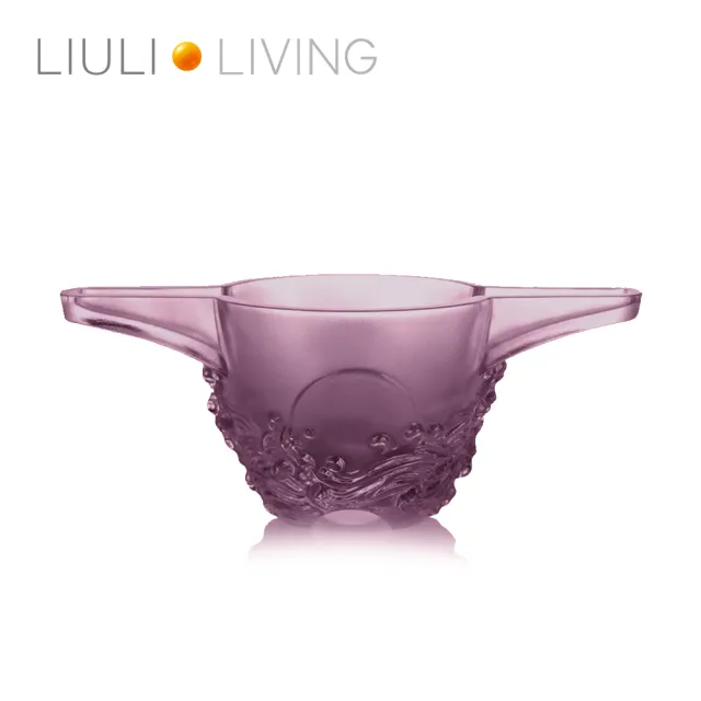 LIULI LIVING 酒杯 紫2個 巻き付け