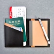 【俬品創意】護照夾_時尚駝