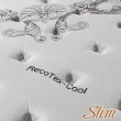 【SLIM 紓壓型】Coolfoam涼感記憶膠彈簧床墊(雙人加大6尺)