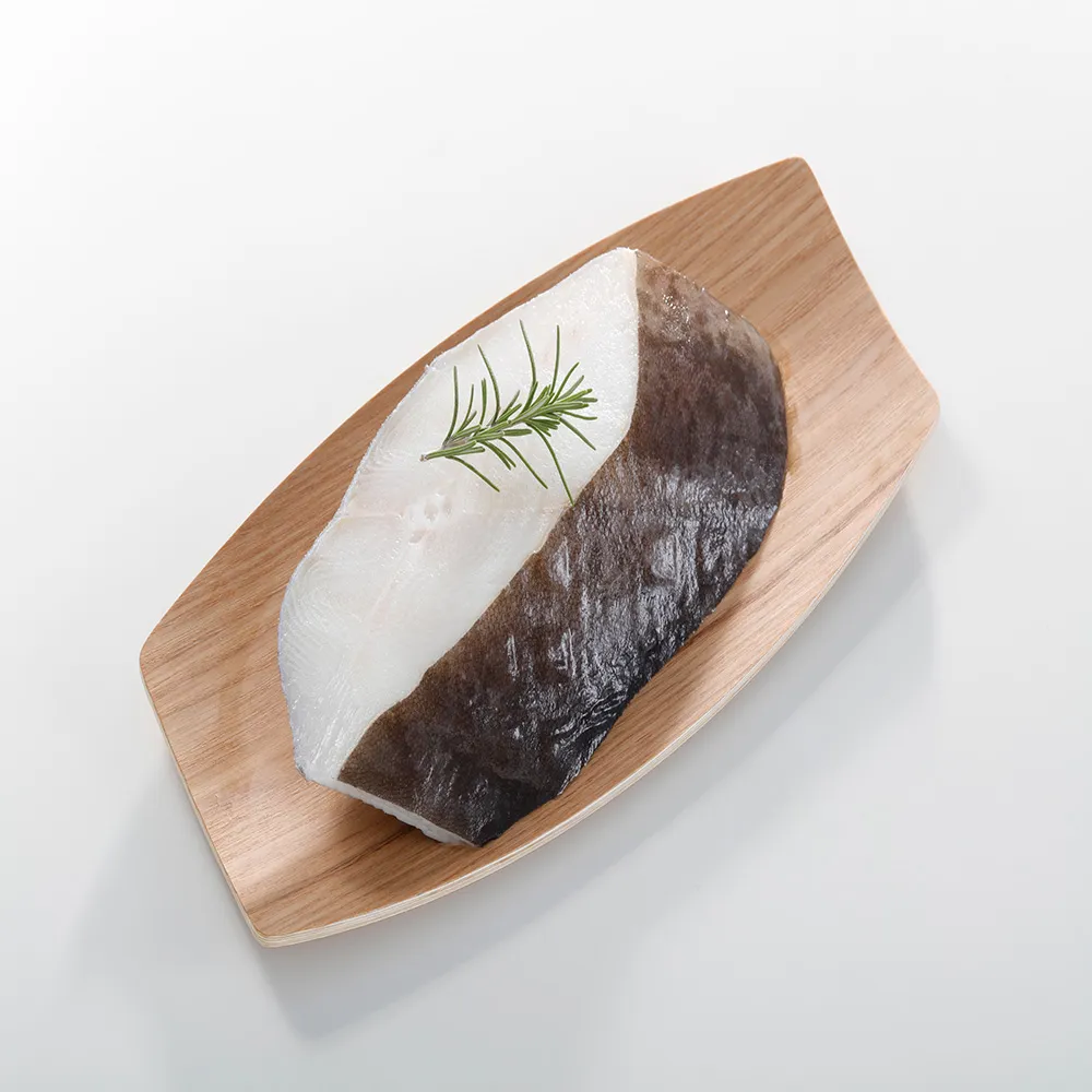 【華得水產】格陵蘭大比目魚厚切片9包(310g/包/無肚洞)