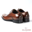 【CUMAR】英式牛津 復古質感舒適皮鞋(咖啡色)