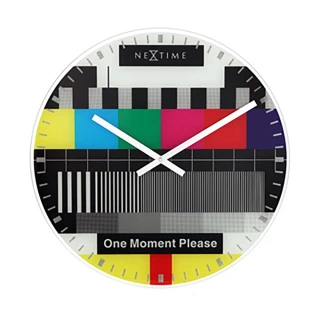 【歐洲名牌時鐘】NEXTIME-經典電視時鐘《歐型精品館》(簡約時尚造型/掛鐘/壁鐘)