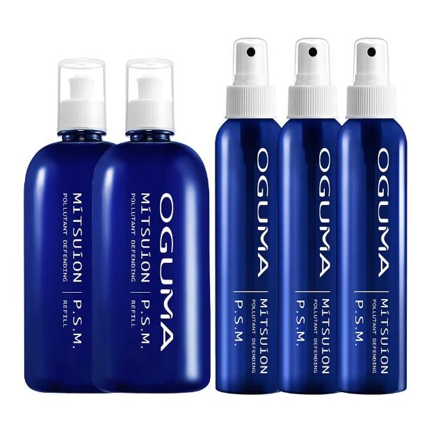 【OGUMA 水美媒】秘之湧重量補水限定組(秘之湧500mlX2+秘之湧160mlX3)