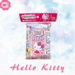 【SANRIO 三麗鷗】Hello Kitty 凱蒂貓 手口柔濕巾/濕紙巾隨手包 10 抽X72包 適用於手、口、臉(箱購)