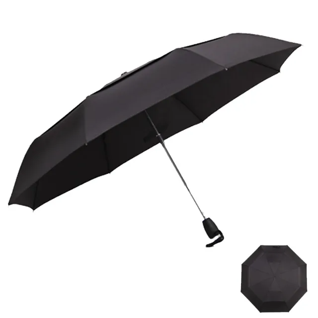 【PUSH! 好聚好傘】雙層加固傘布防風自動傘雨傘遮陽傘三摺傘(I29)